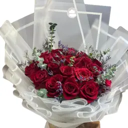 باقة حمراء